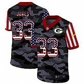 Nike Green Bay Packers 33 Jones 2020 Camo USA Salute to Service Limited Jersey zhua,baseball caps,new era cap wholesale,wholesale hats